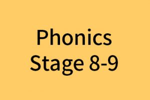 Phonics Stage 8-9