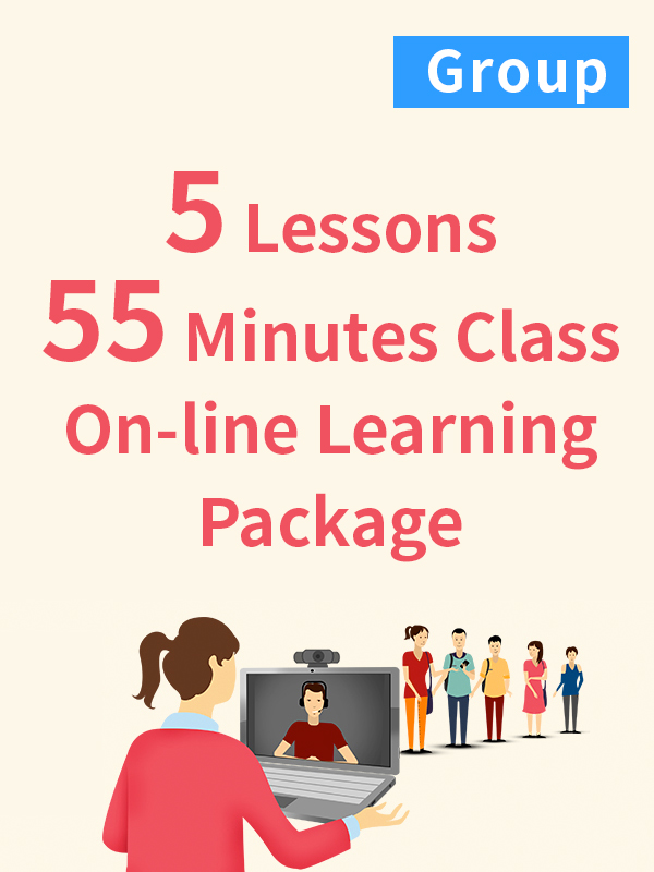 Group On-line Learning Package - 5 Lessons - 55 Minutes